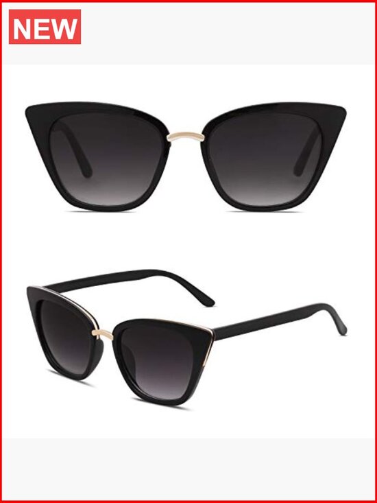 Cat Eye Sunglasses UV400 Protection Polycarbonate Lenses main image 6
